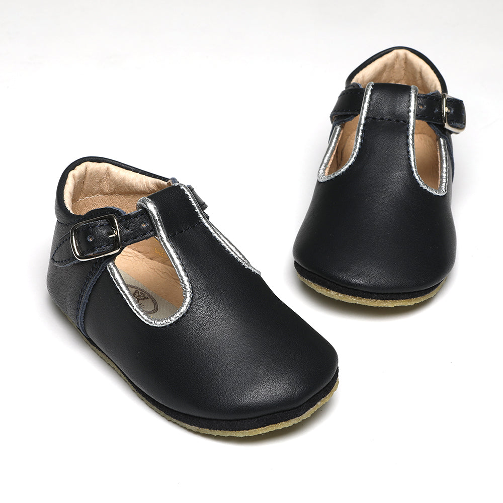 navy with platinum trim