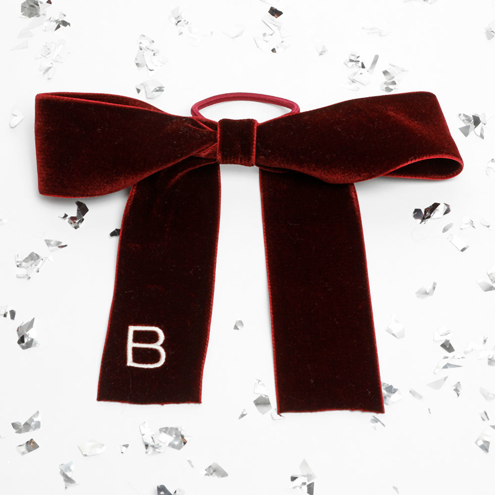 ADD A MONOGRAM TO YOUR BOWS