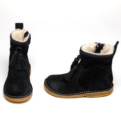 navy suede