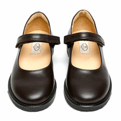 brown leather