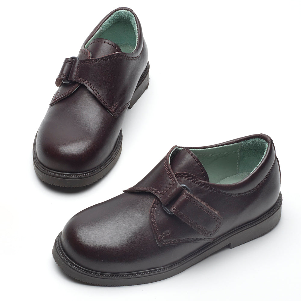 brown leather