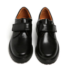 black leather