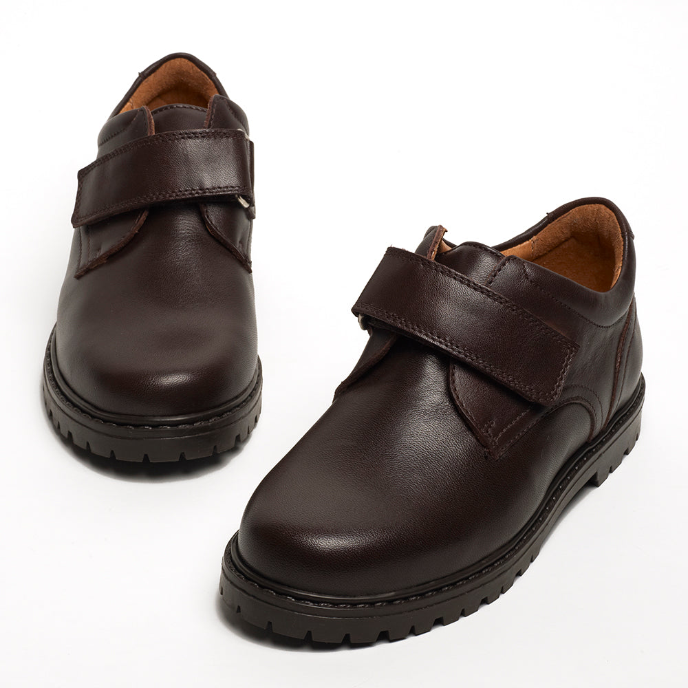 brown leather