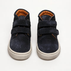 navy suede
