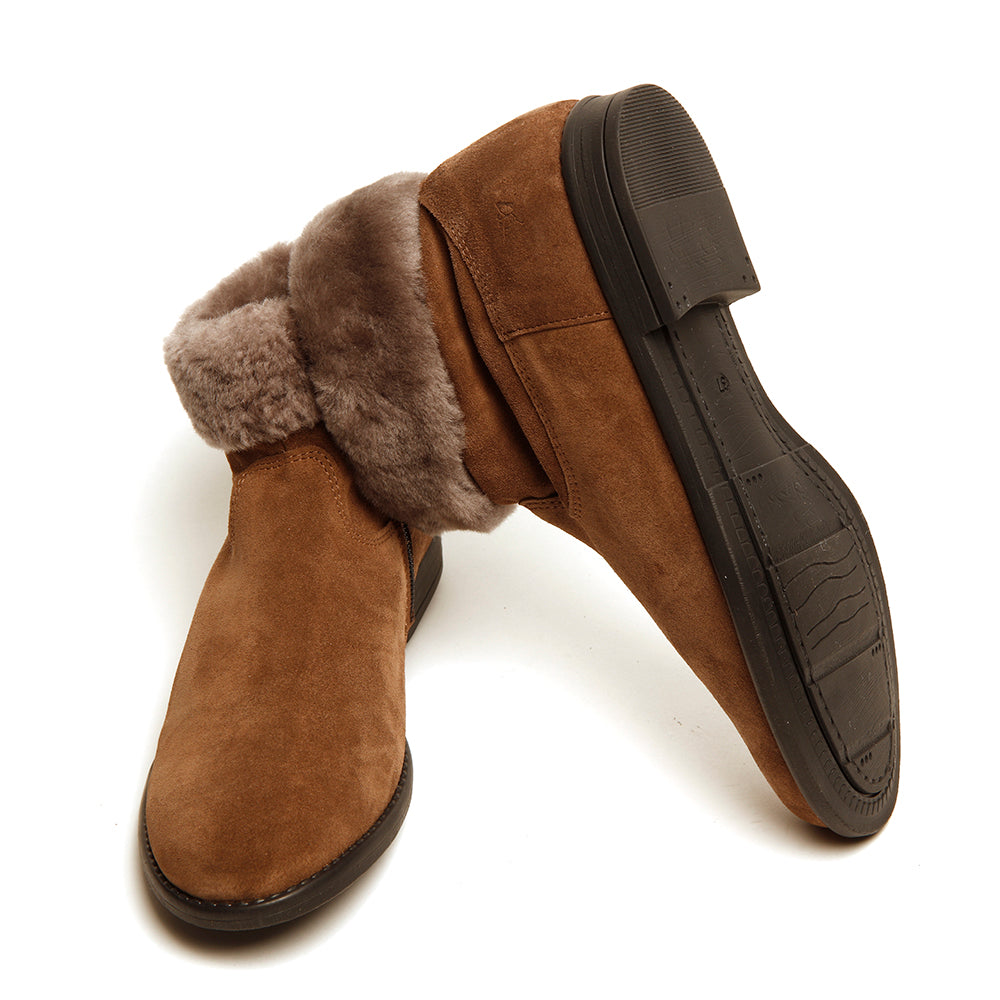 taupe suede