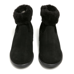 black suede