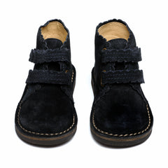 navy suede