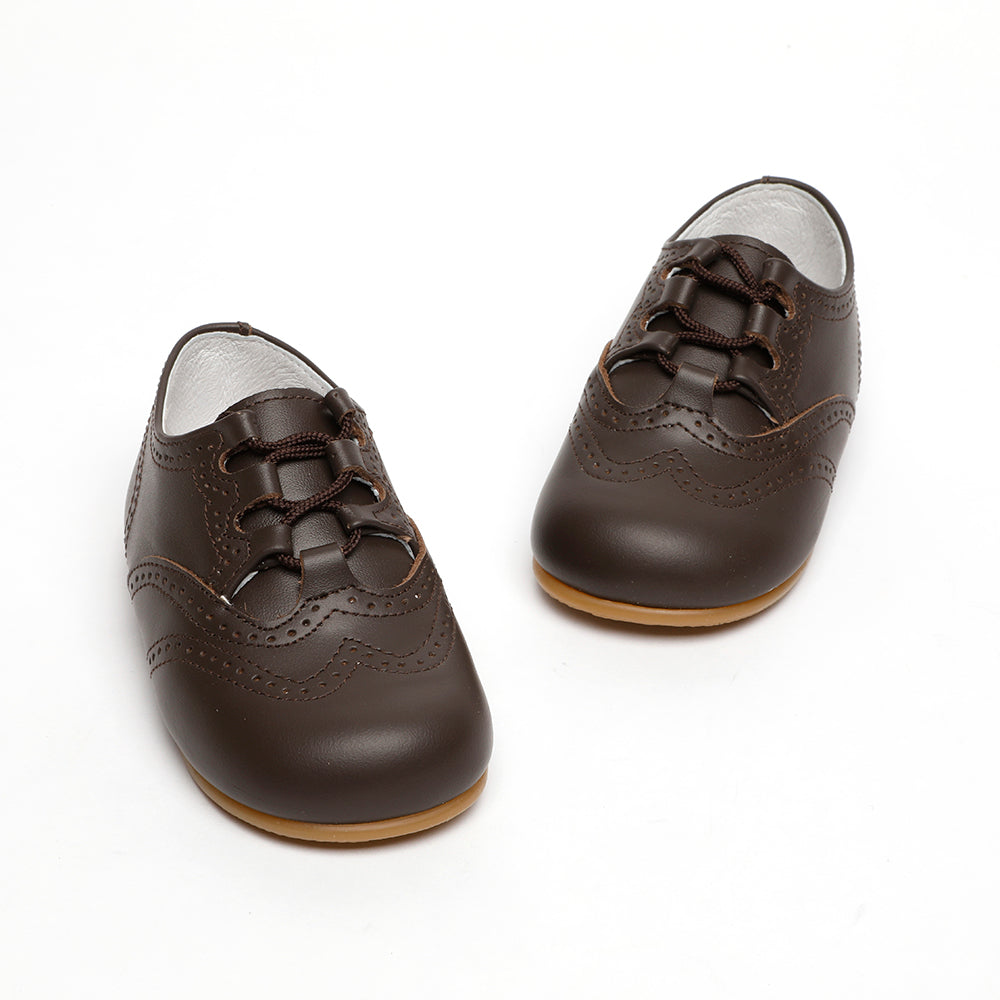 brown leather