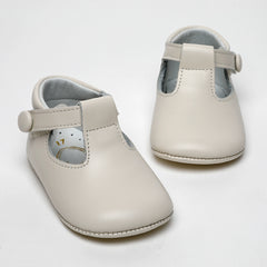 cream leather