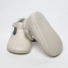 cream leather