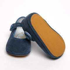 jean blue suede