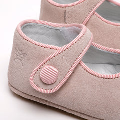 pink suede