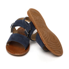 navy suede