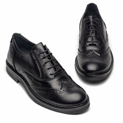 black leather