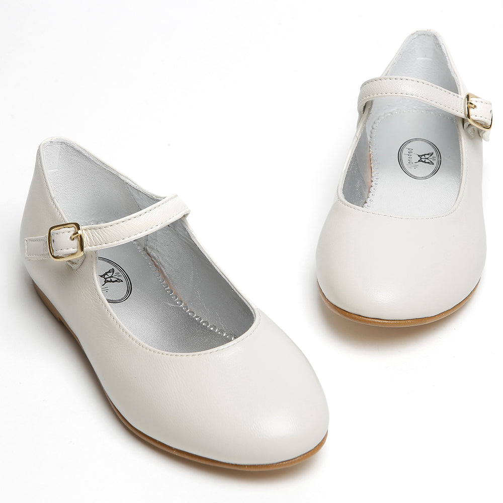 cream leather