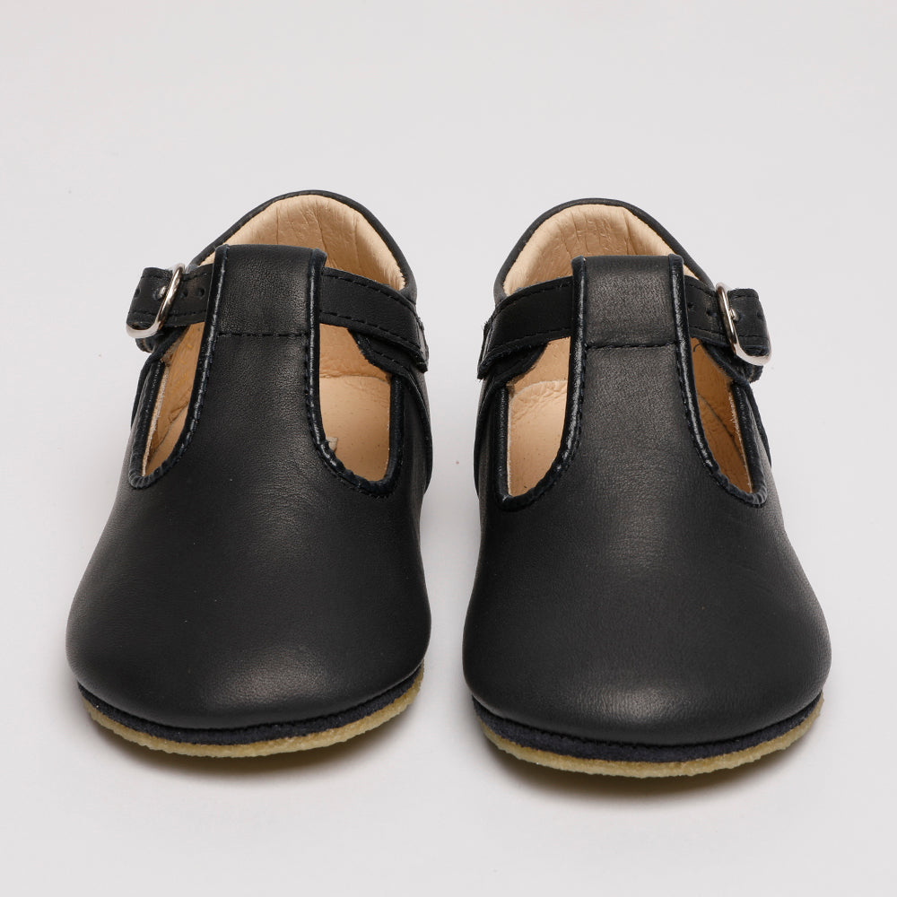 navy leather