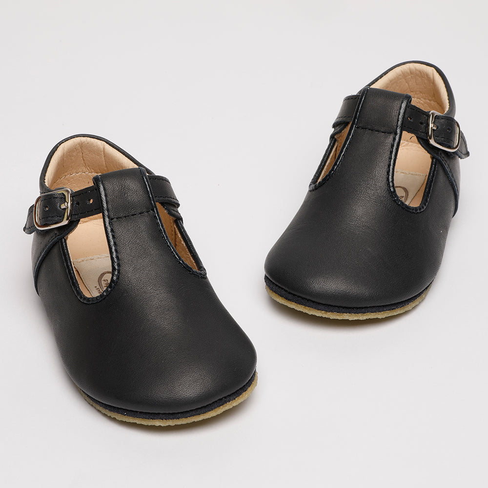 navy leather