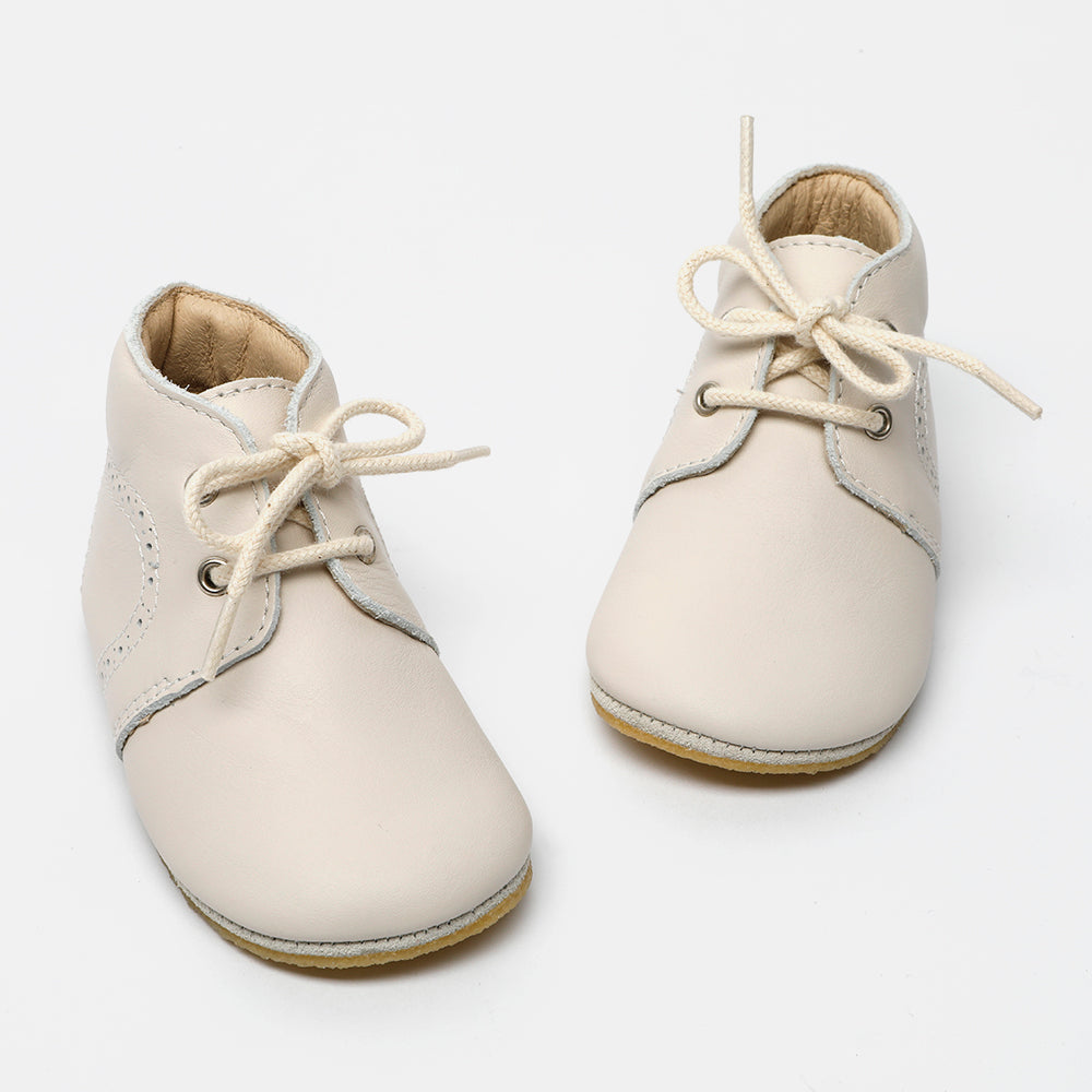 cream leather