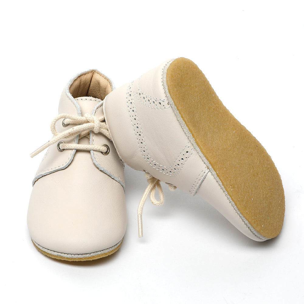 cream leather