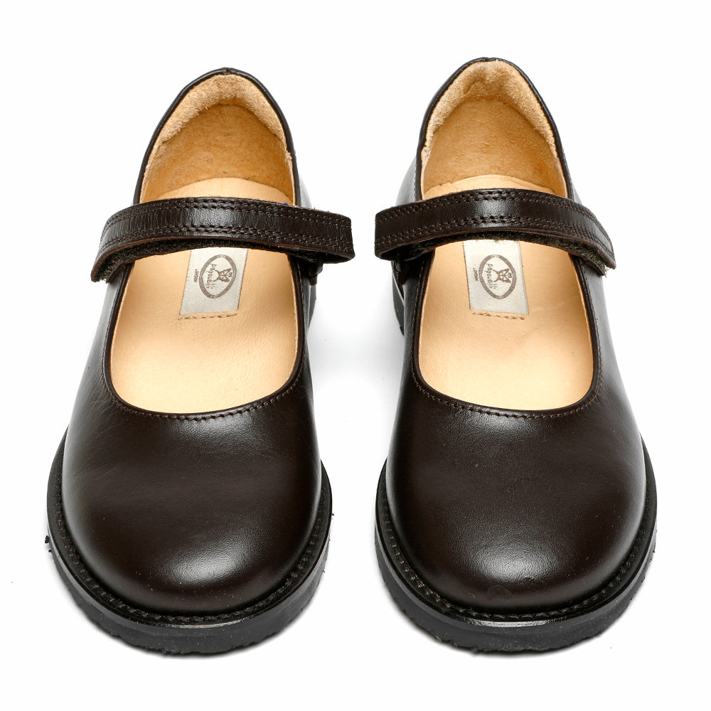 brown leather
