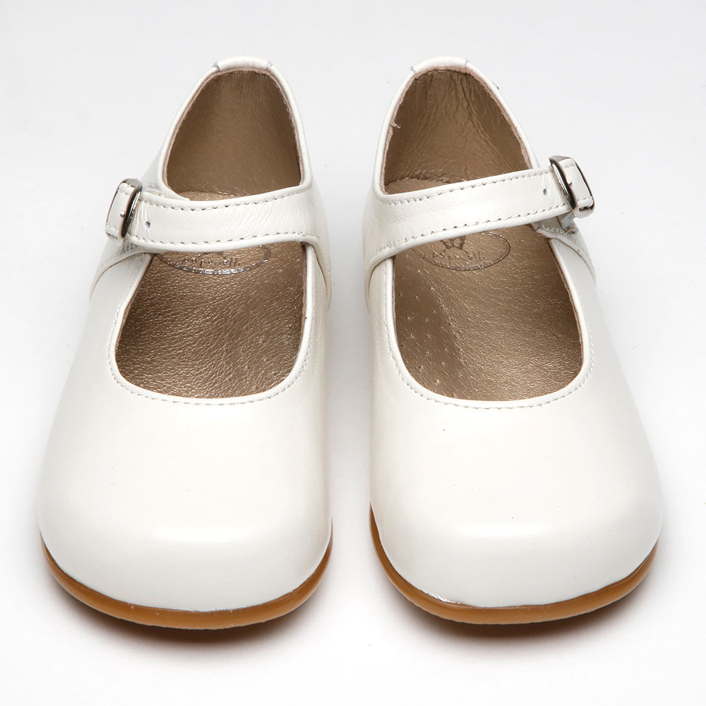 cream leather