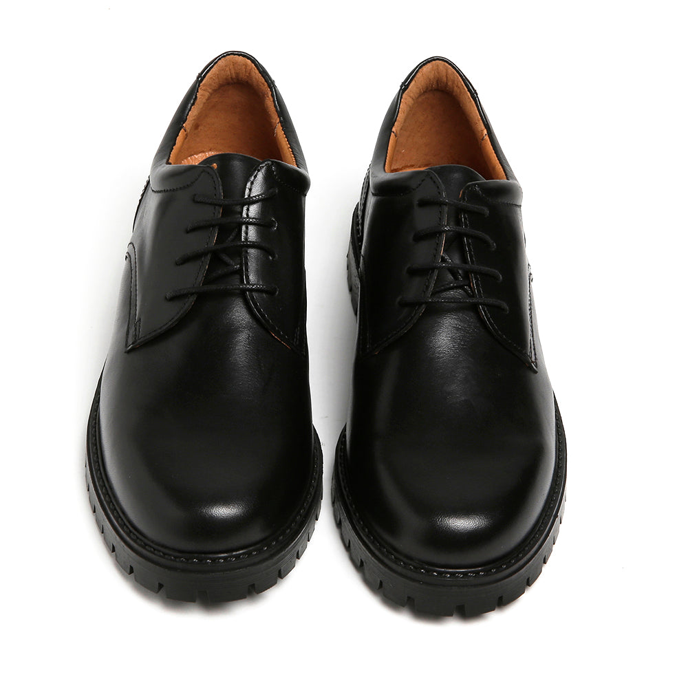 black leather