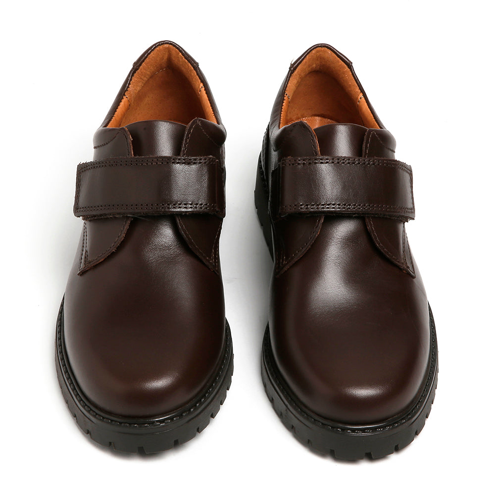 brown leather