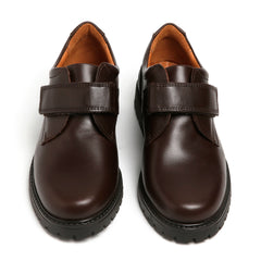 brown leather