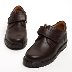 brown leather