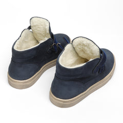 navy nobuck