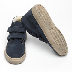 navy nobuck