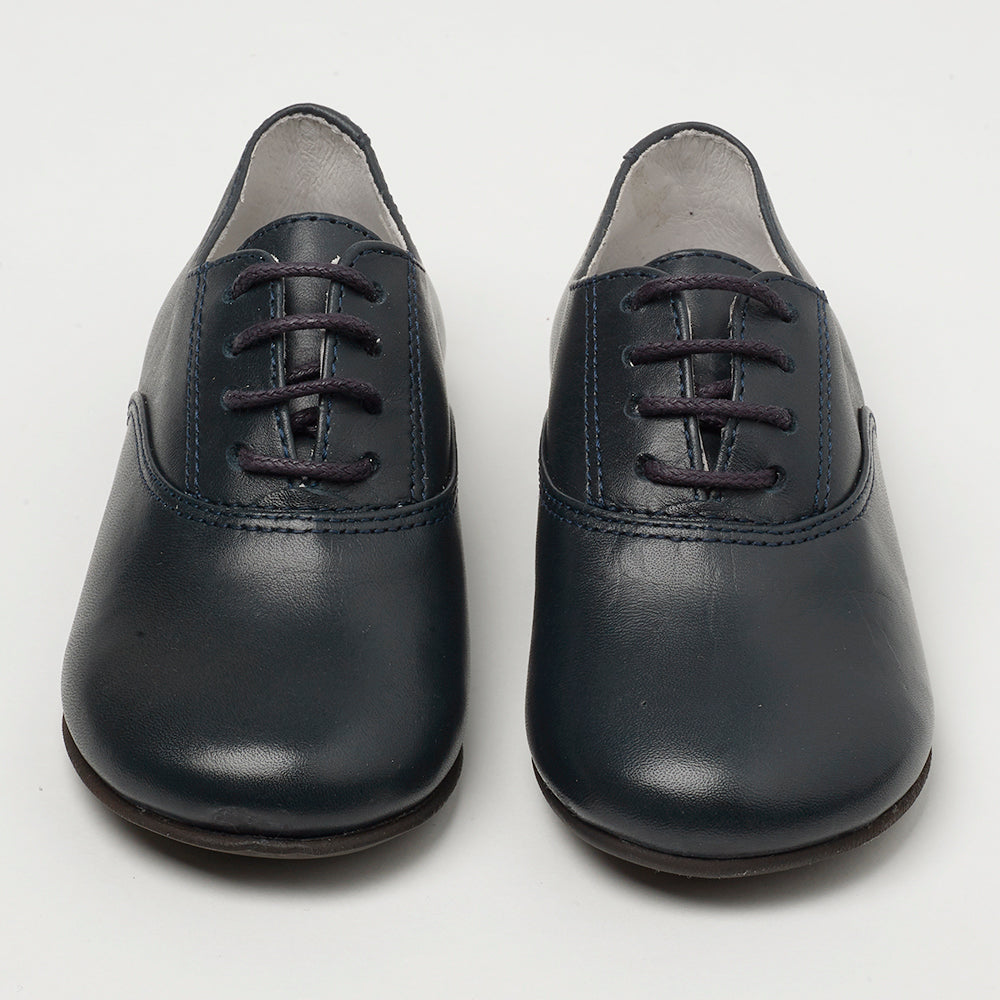 navy leather