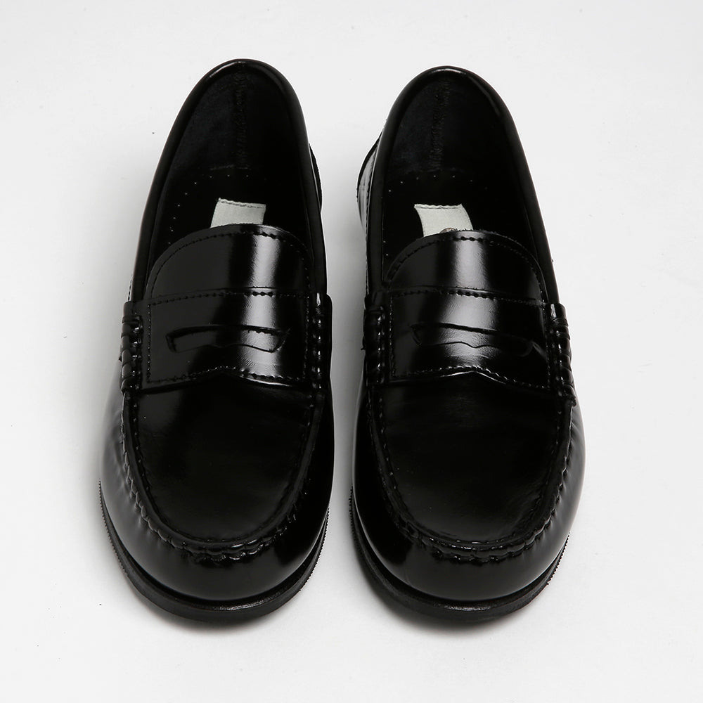 black leather