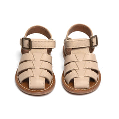 beige leather