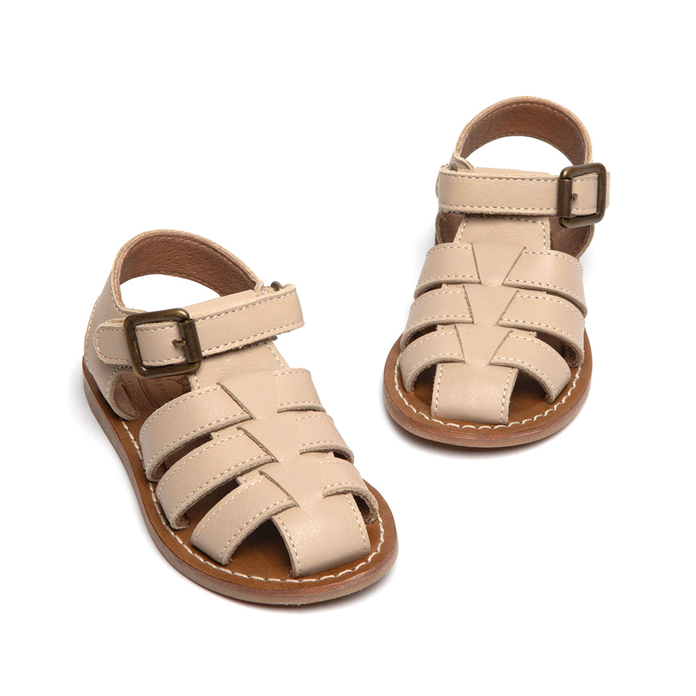 beige leather