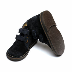 navy suede