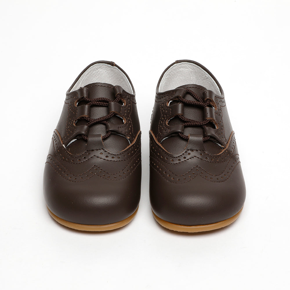 brown leather