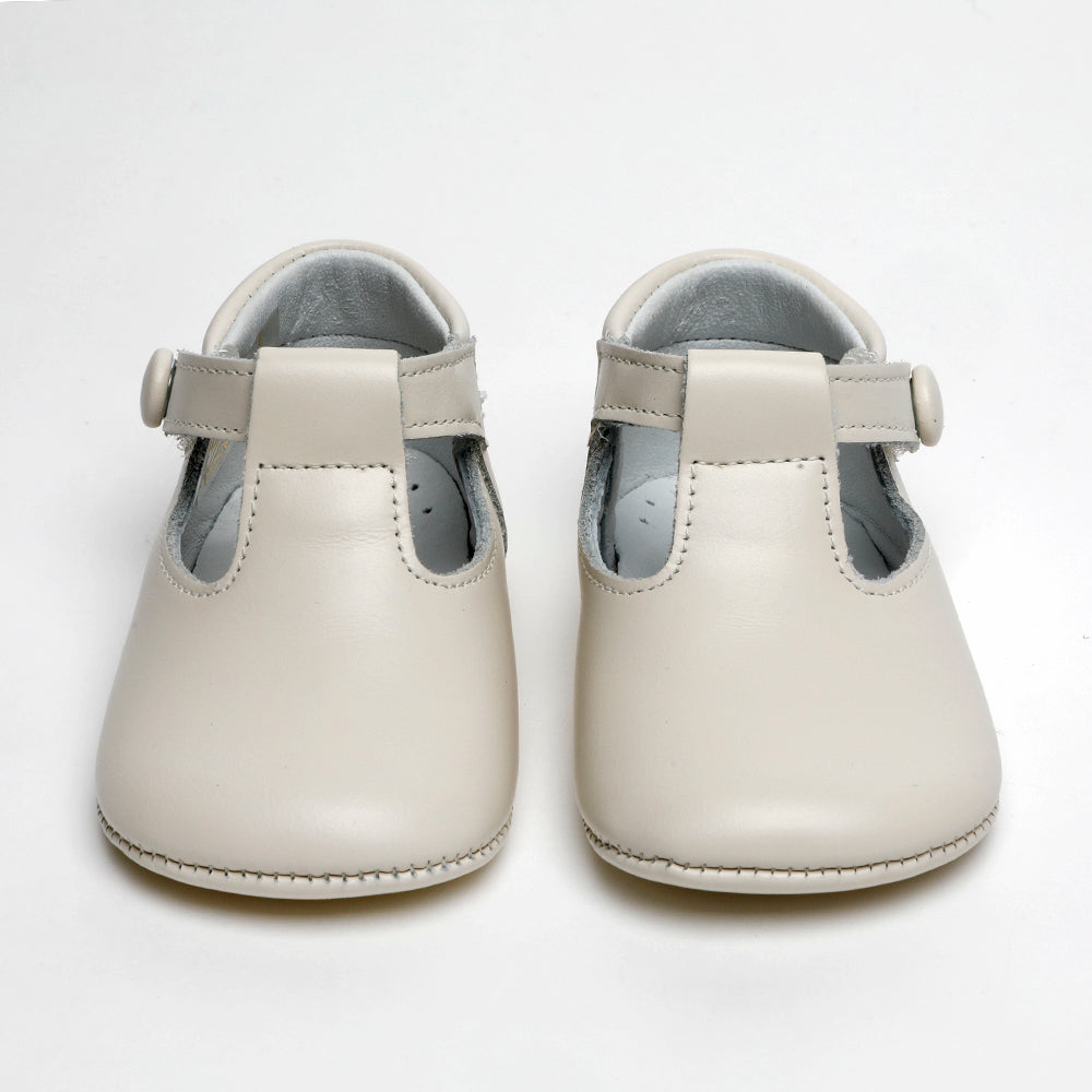 cream leather
