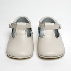 cream leather