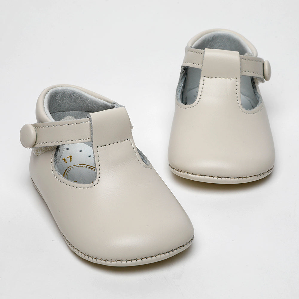 cream leather