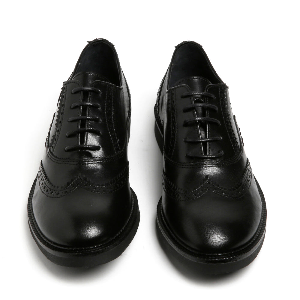 black leather