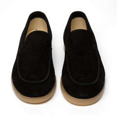 black suede