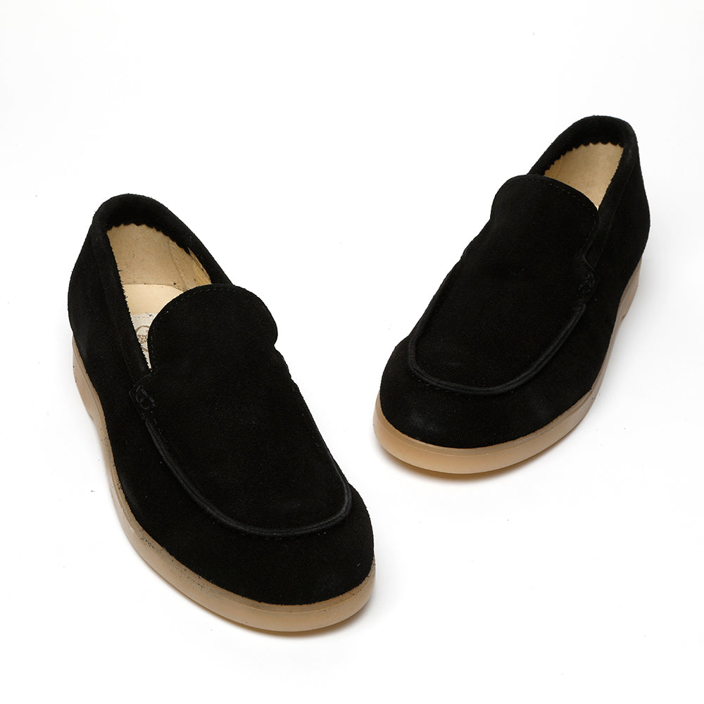 black suede