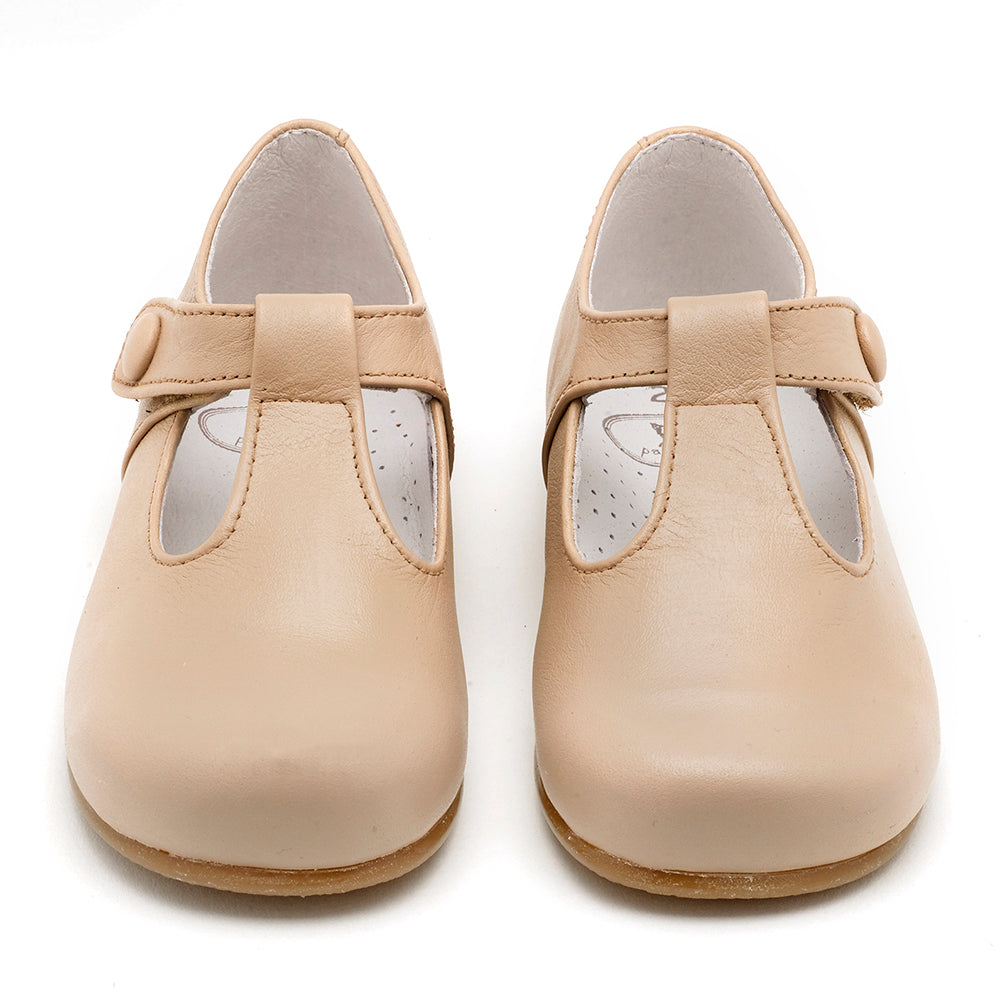 beige leather