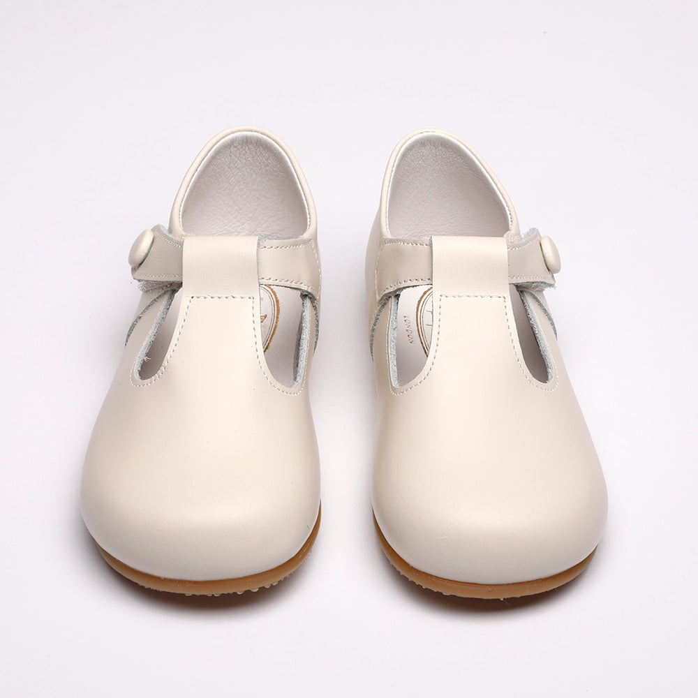 cream leather