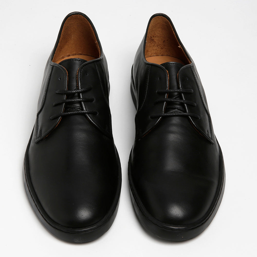 black leather