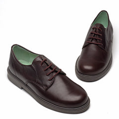 brown leather