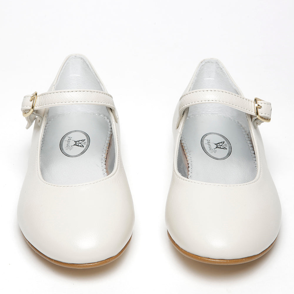 cream leather