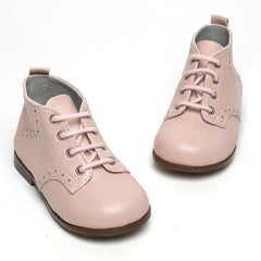 dusty pink leather