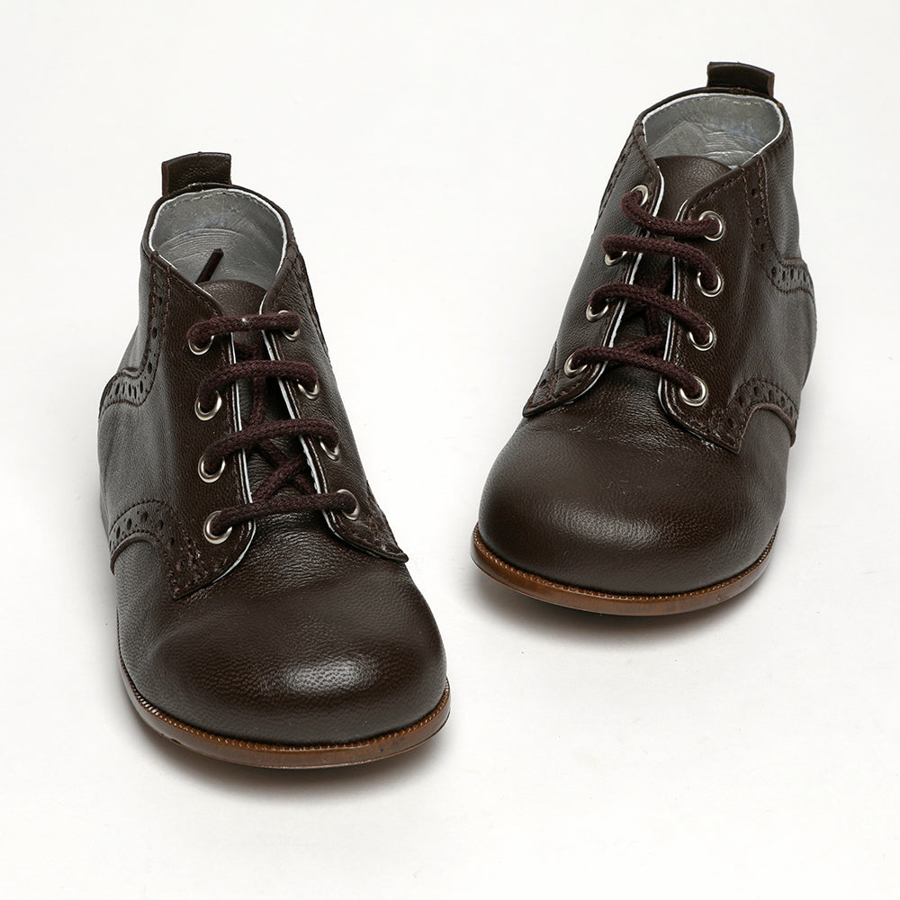 brown leather